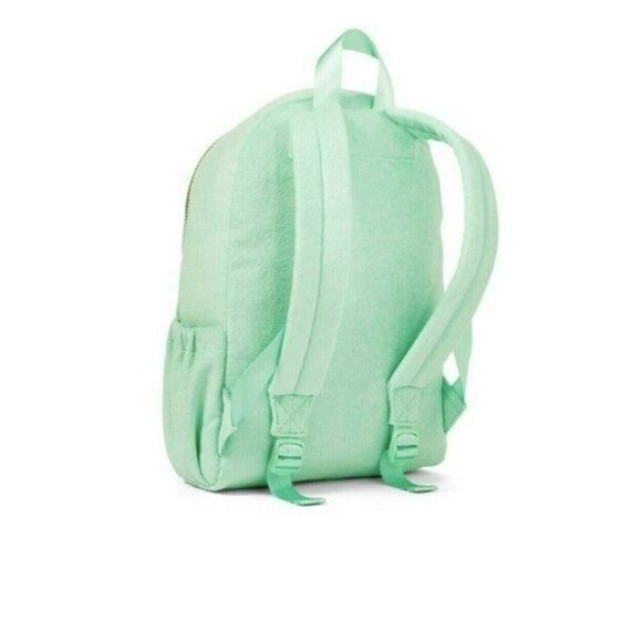 Stoney Clover Lane x Target Terry Cloth Embossed Backpack Light Green 15.75" - Picture 3 of 12